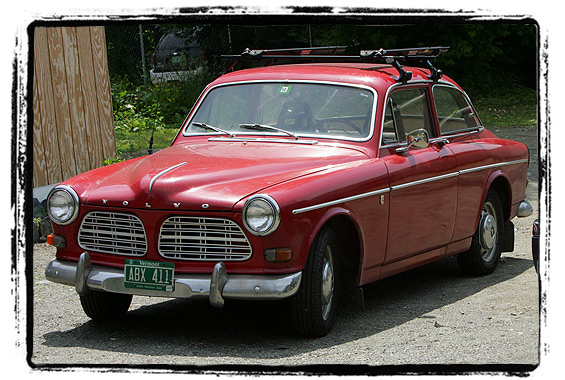 An old Volvo with Vermont plates A really cool looking Volvo from the 