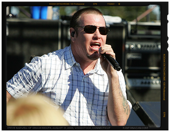 Steve Harwell of the band Smash Mouth
