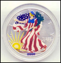 Goofy Painted Coin