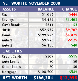 November 2008 Net Worth
