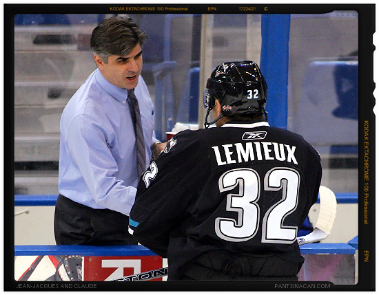 J.J. Daigneault and Claude Lemieux